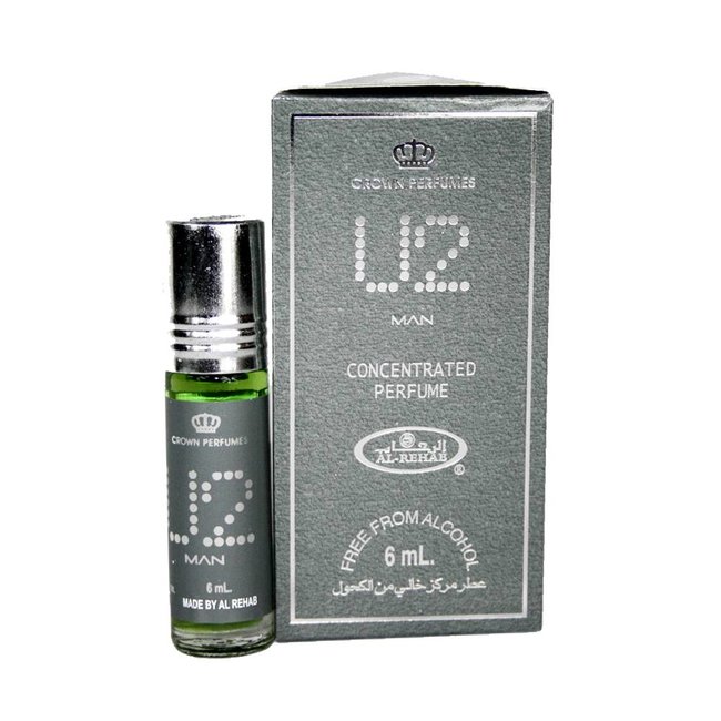 Concentrated perfume oil U2 Man by Al Rehab 6ml