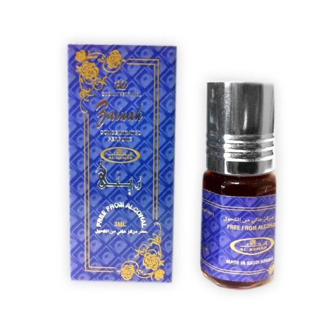 Concentrated perfume oil Zainah by Al Rehab 3ml
