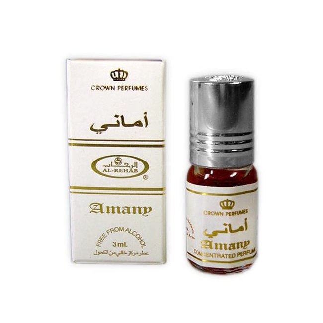 Concentrated Perfume Oil Amany by Al Rehab 3ml - Perfume free from alcohol