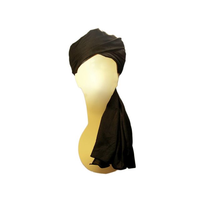 Turban Imama cloth in black