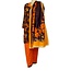 Salwar Kameez Ladies - Orange Roses