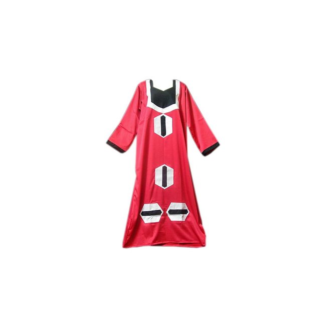 Arabisches Jilbab-Kleid in Pink mit Applikationen