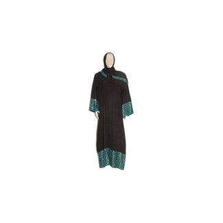 Noble Galabiya with embroidery - Turquoise