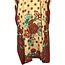 Arabic Kaftan Dress with Scarf for Ladies - Short Sleeve