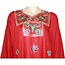 Djellaba Kaftan for Women in red with embroidery