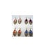 Earrings with rhinestones - Kathra