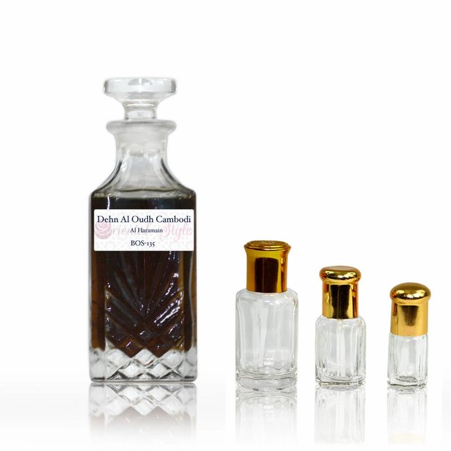 Perfume oil Dehn Al Oudh Cambodi by Al Haramain - Perfume free from alcohol