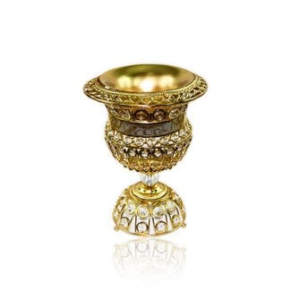 Mubkara - Large Incense Burner Gold