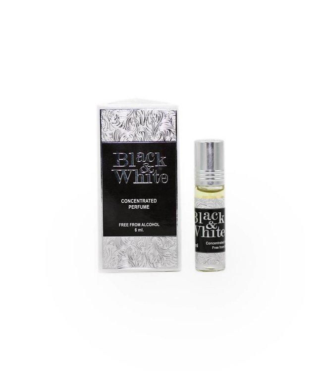 Perfume Oil Black and White 6ml - Free from alcohol