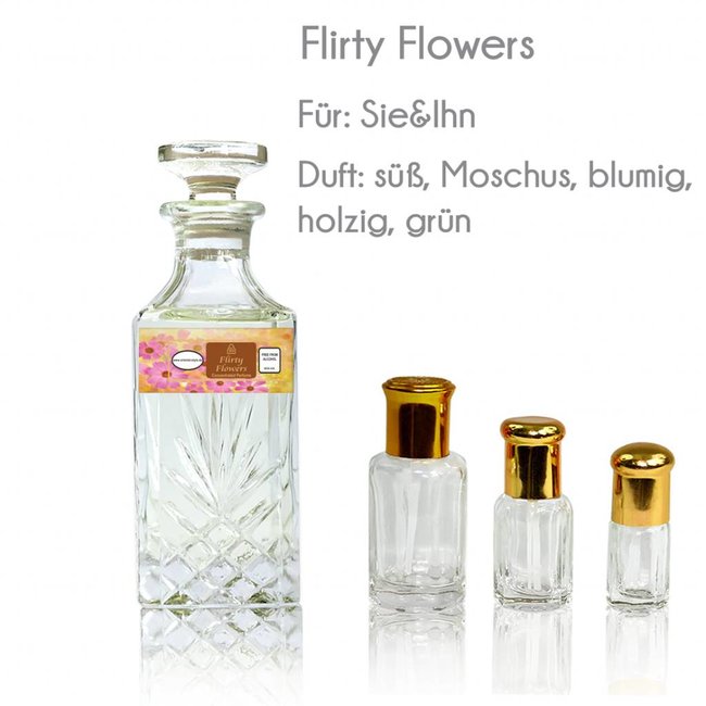 Perfume oil Flirty Flowers Perfume free from alcohol