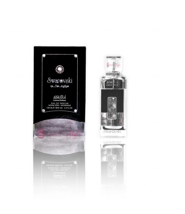 Ard Al Zaafaran Perfumes  Swarovski Black Silver Eau de Parfum 100ml by Ard Al Zaafaran Perfume Spray