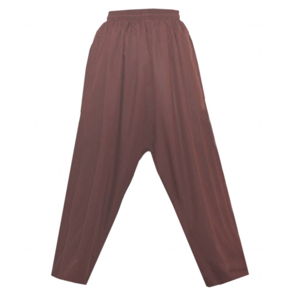 Arabic Men Pant Trouser In Brown Oriental Style