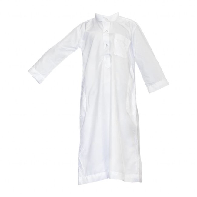 Children Kaftan, Jubbah, Galabiyah For Boys In White