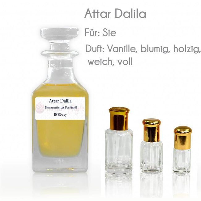 Parfümöl Attar Dalila - Parfüm ohne Alkohol