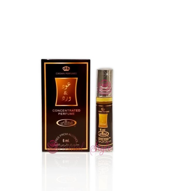 Concentrated Perfume Oil Oud & Rose 6ml