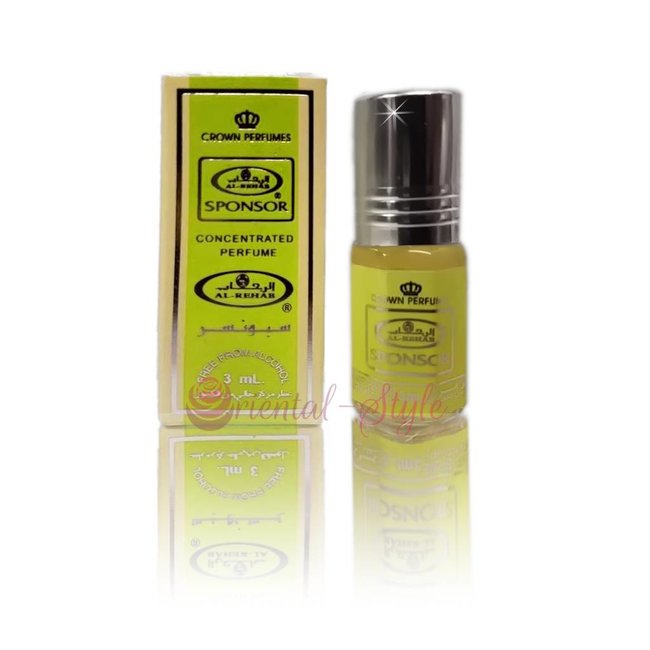 Concentrated perfume oil Sponsor 3ml - Perfume free from alcohol