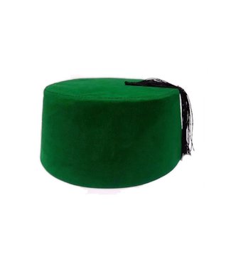Fez hat in green