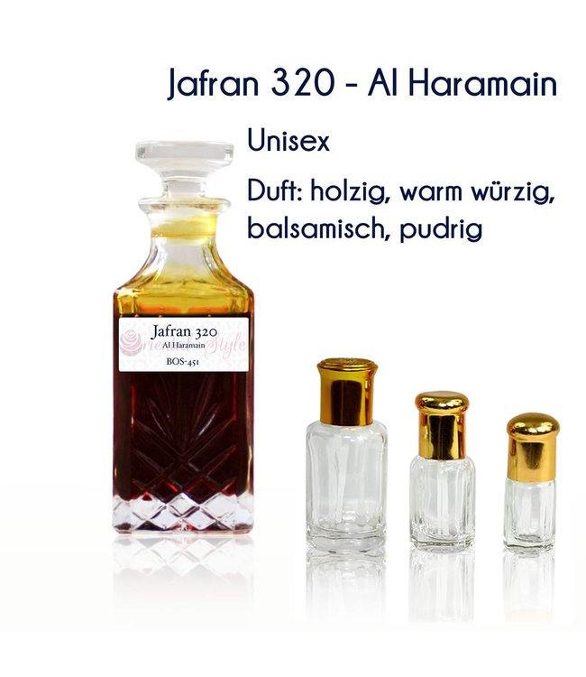 Al Haramain Perfume oil Jafran 320