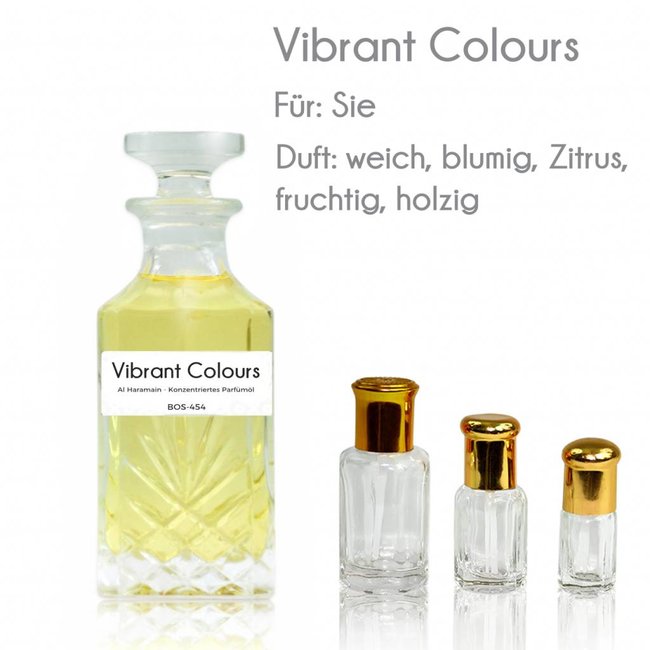 Parfümöl Vibrant Colours von Al Haramain - Parfüm ohne Alkohol