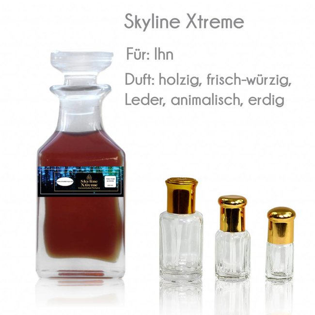 Perfume oil Skyline Xtreme Perfume free from alcohol