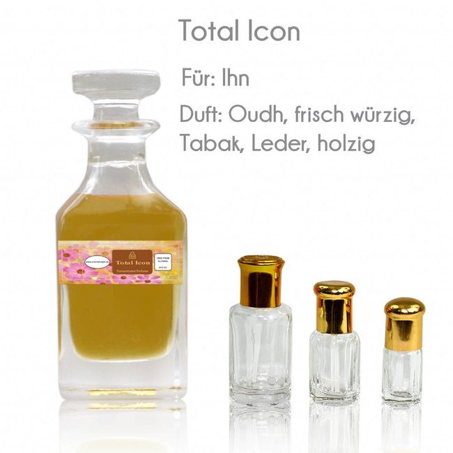 Perfume oil Total Icon Perfume free from alcohol