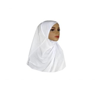 Amira Hijab Scarf White - Small