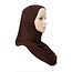 Amira Hijab Scarf Dark Brown