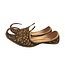 Indian Khussa Shoes In Brown-Black