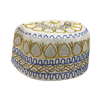 African cap with embroidery