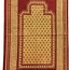 Prayer rug - Seccade in Burgundy Red