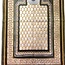 Prayer rug - Seccade With Compass In Olive Green