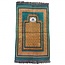 Prayer rug - Seccade With Compass In Turquoise Blue