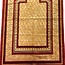 Prayer rug - Seccade in Dark Red