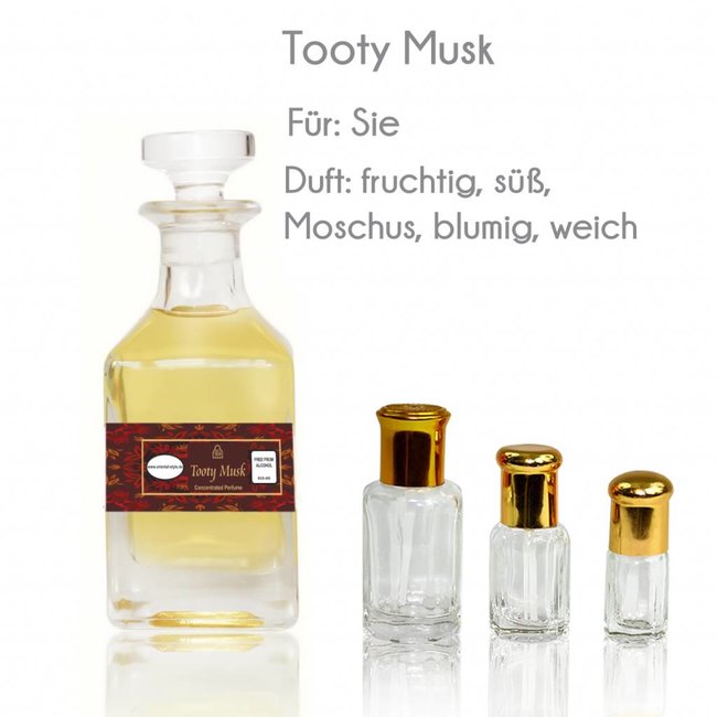 Konzentriertes Parfümöl Tooty Musk von Swiss Arabian