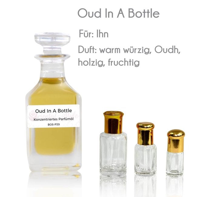 Perfume oil Oud In A Bottle - Perfume free from alcohol