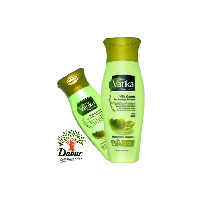 Dabur Naturals Shampoo Cactus - Gegen Spliss (400ml)