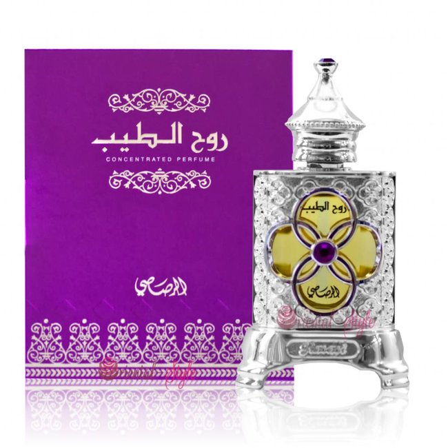 Concentrated perfume oil Ruh Al Teeb 15ml - Perfume free from alcohol