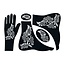 Henna Hand Stencil 5-piece set