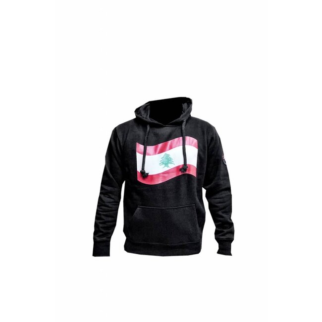 Hooded Sweatshirt Hoodie Sweat Lebanon flag OrientalStyle