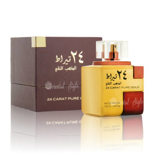24 Carat Pure Gold Eau de Parfum 100ml by Lattafa Perfume Spray
