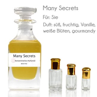 Sultan Essancy Perfume Oil Many Secrets