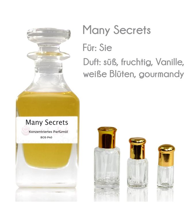 Sultan Essancy Concentrated perfume oil Many Secrets Perfume Free From alcohol