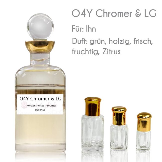 Concentrated perfume oil O4Y Chromer & LG Perfume Free From alcohol