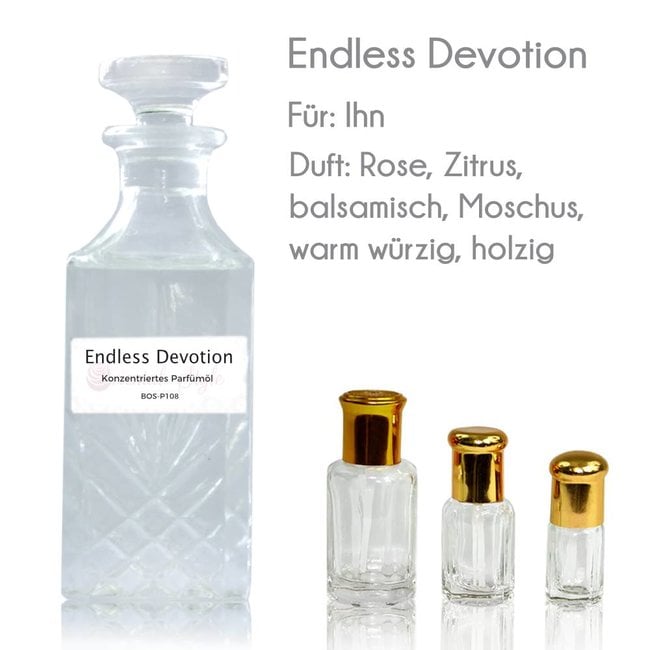 Concentrated perfume oil Endless Devotion Perfume Free From alcohol