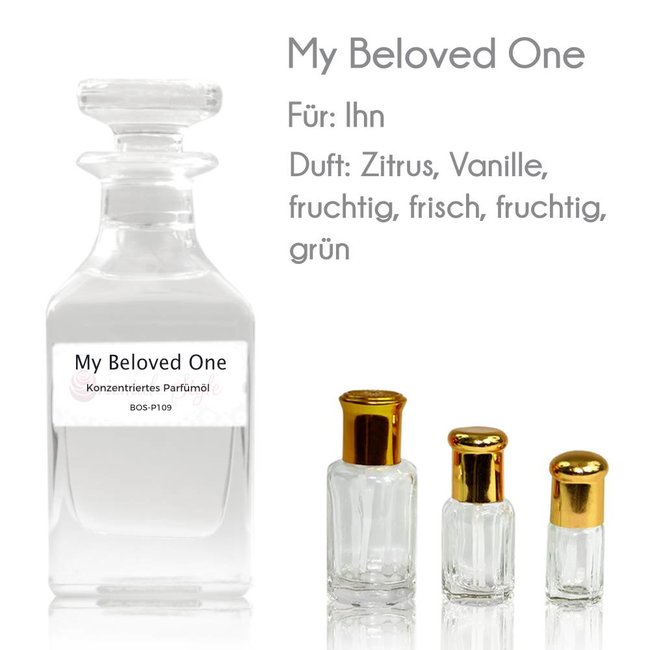 Concentrated perfume oil My Beloved One Perfume Free From alcohol