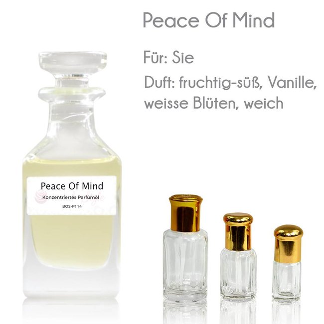 Concentrated perfume oil Peace Of Mind Perfume Free From alcohol