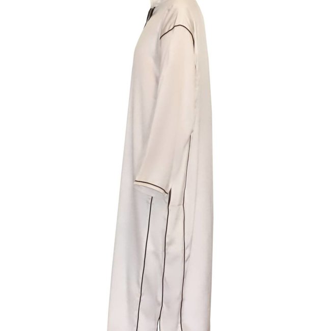 Jubbah Galabiyah Djellaba Thobe Cream Kaftan Moroccan - Oriental-Style