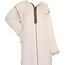 Moroccan Arabic Galabiya Jubbah Thobe Kaftan In Cream