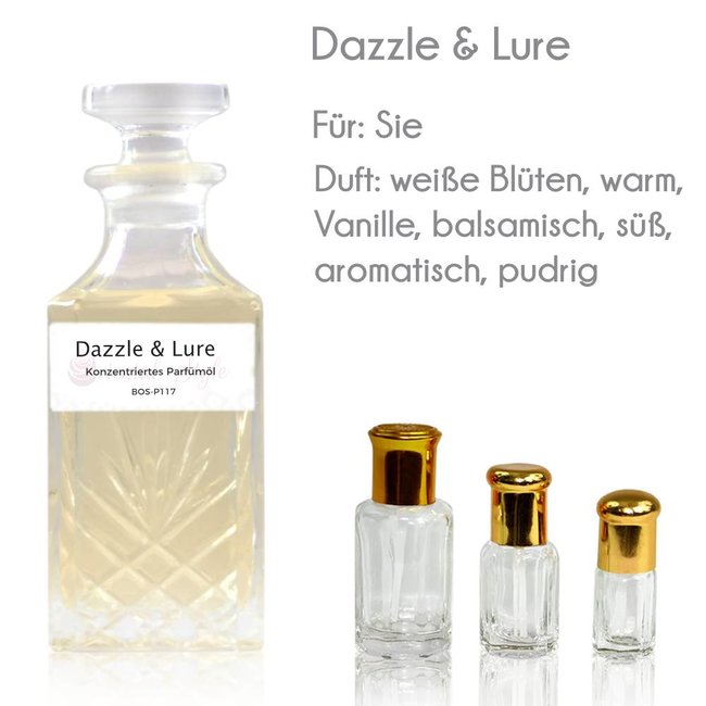 Concentrated perfume oil Dazzle & Lure Perfume Free From alcohol