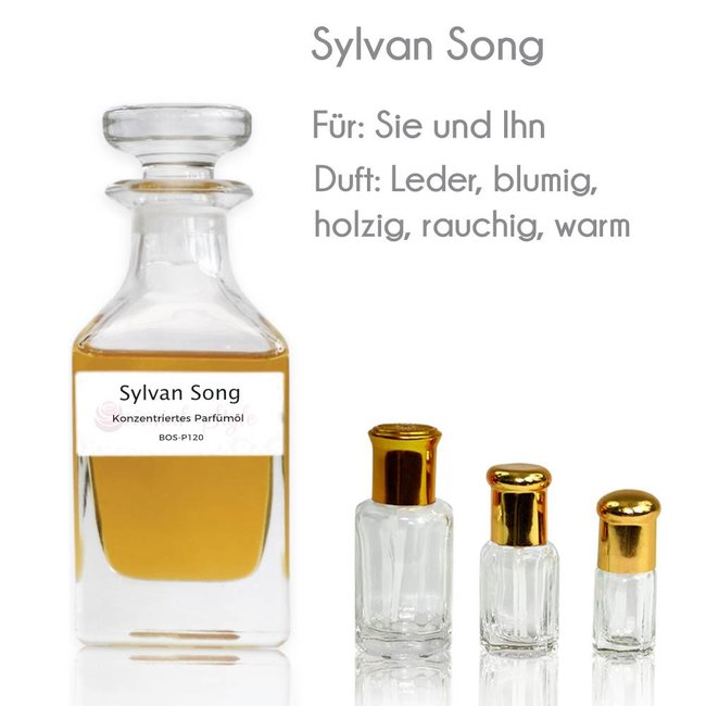 Concentrated perfume oil Sylvan Song Perfume Free From alcohol